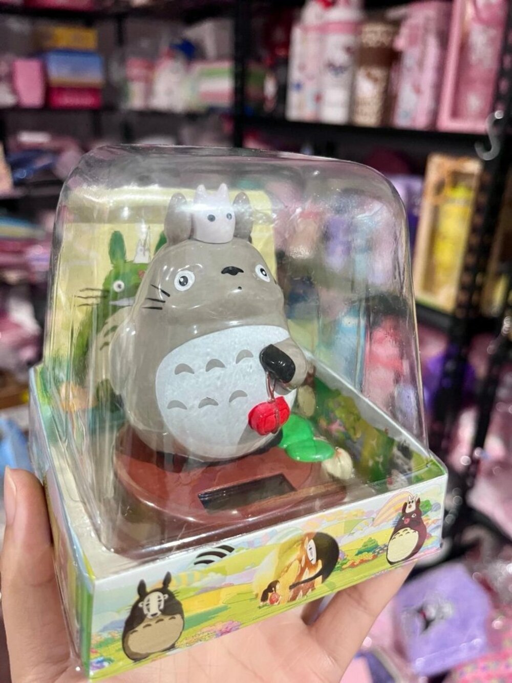 Totoro bobble car dash board or desk figure